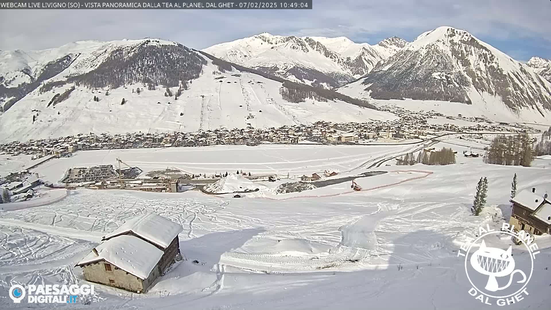 Livigno Ski City Panaromic Live Cam - Sondrio, Lombardy, Italy