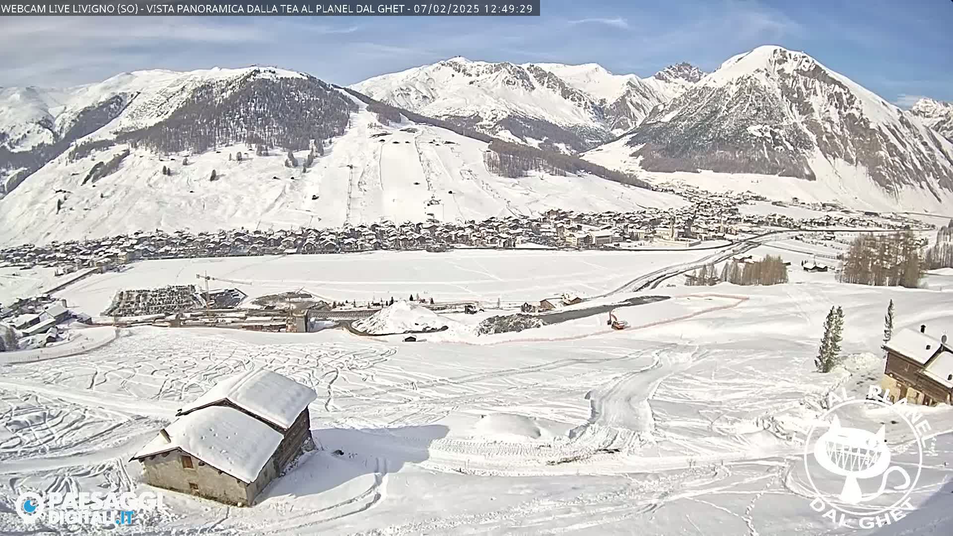 Livigno Ski City Panaromic Live Cam - Sondrio, Lombardy, Italy