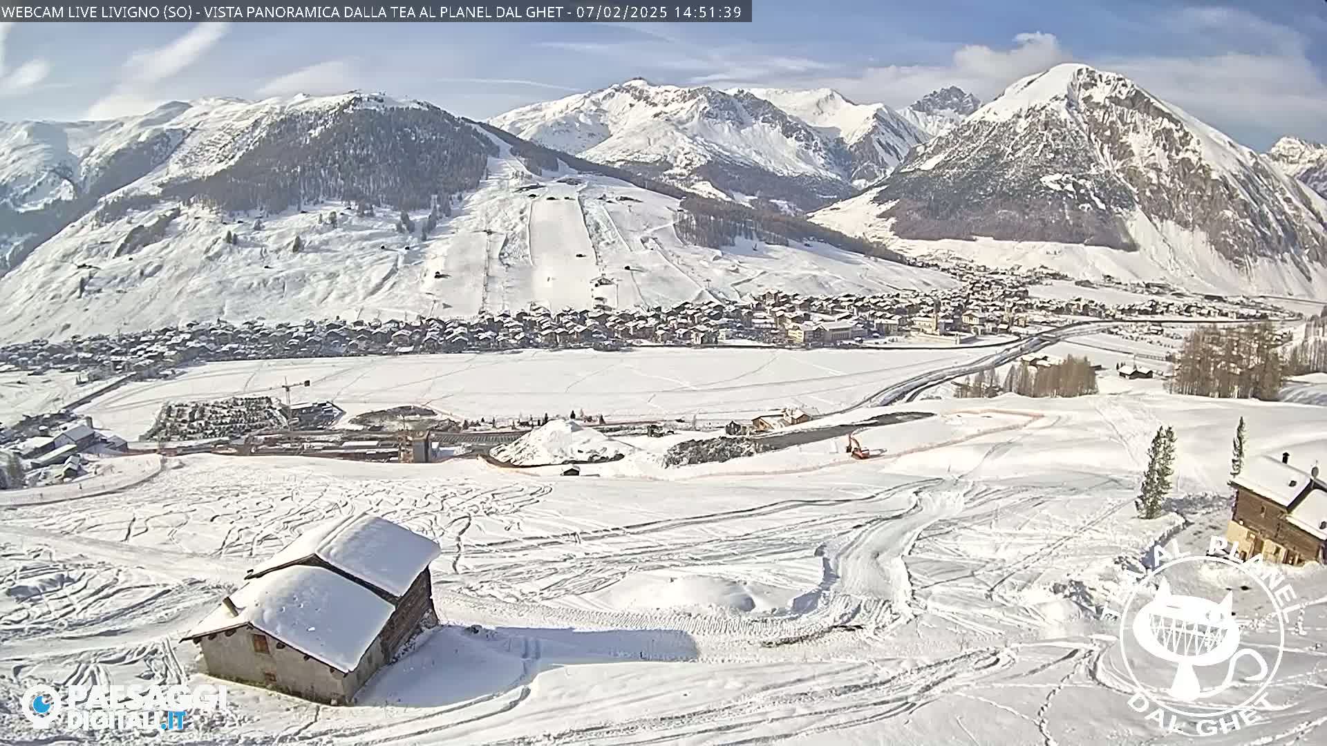 Livigno Ski City Panaromic Live Cam - Sondrio, Lombardy, Italy