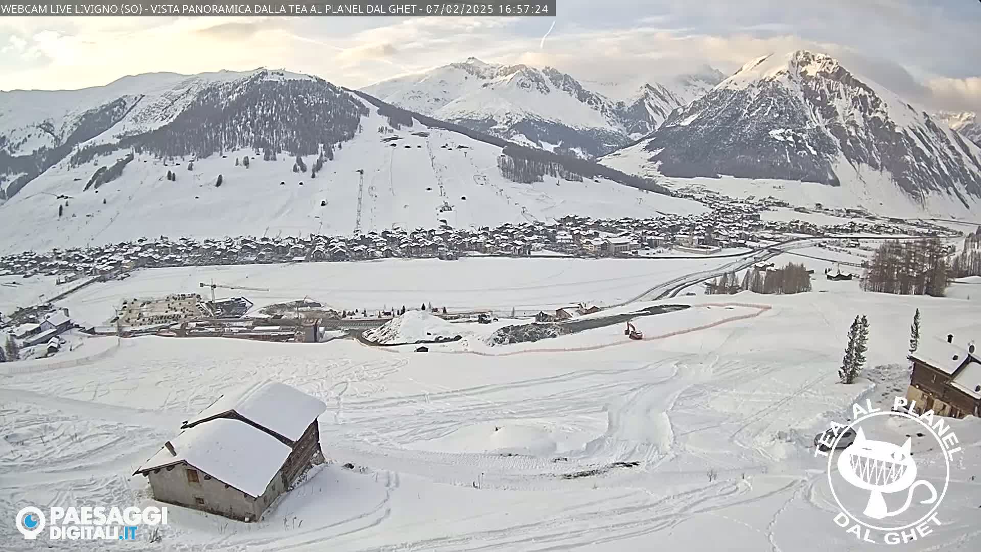 Livigno Ski City Panaromic Live Cam - Sondrio, Lombardy, Italy