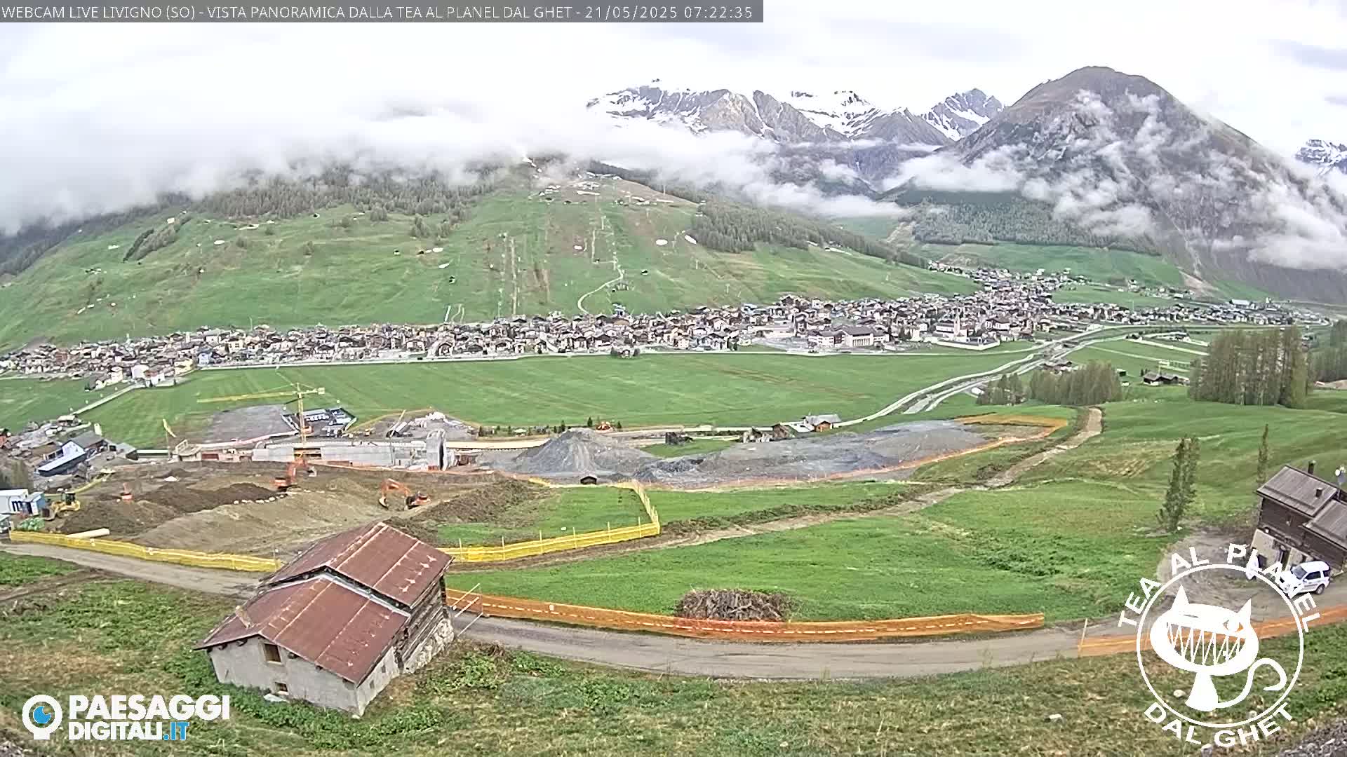 Livigno Ski City Panaromic Live Cam - Sondrio, Lombardy, Italy