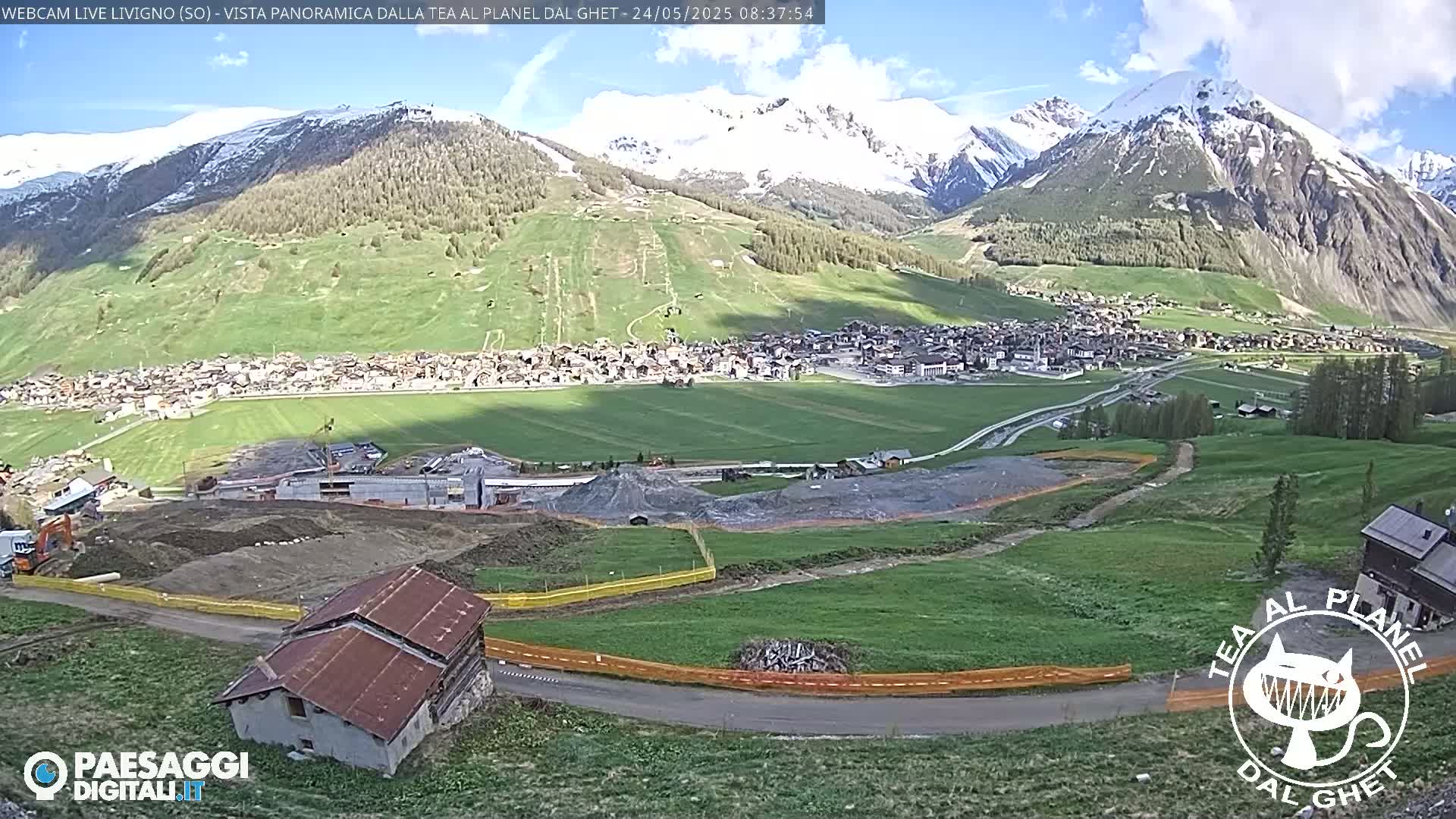 Livigno Ski City Panaromic Live Cam - Sondrio, Lombardy, Italy