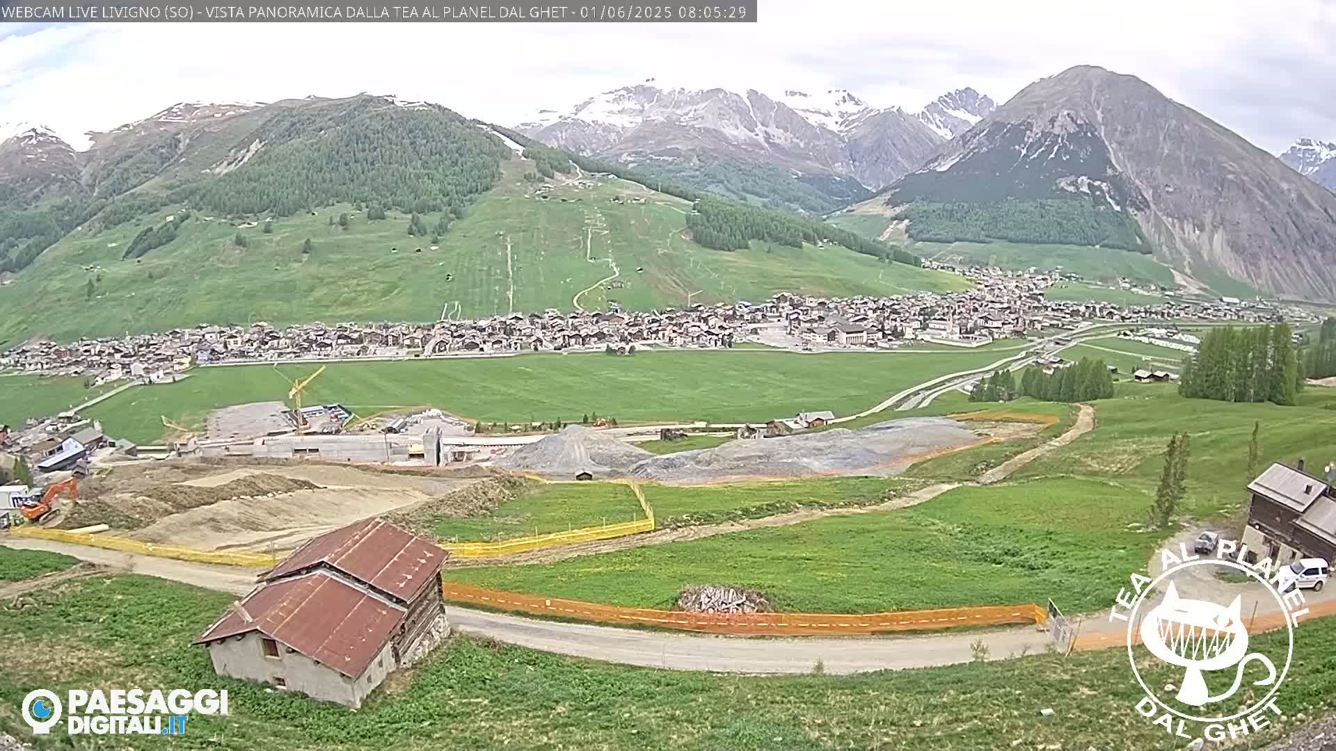 Livigno Ski City Panaromic Live Cam - Sondrio, Lombardy, Italy