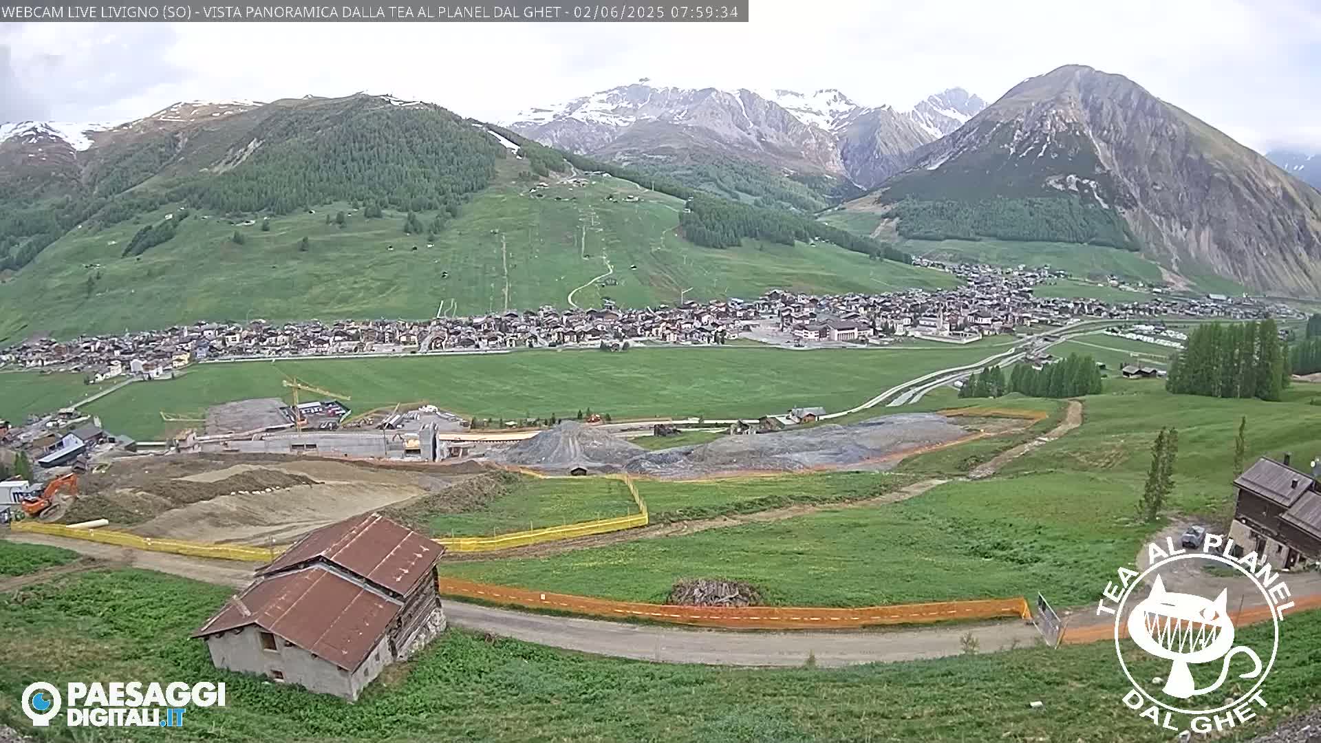 Livigno Ski City Panaromic Live Cam - Sondrio, Lombardy, Italy