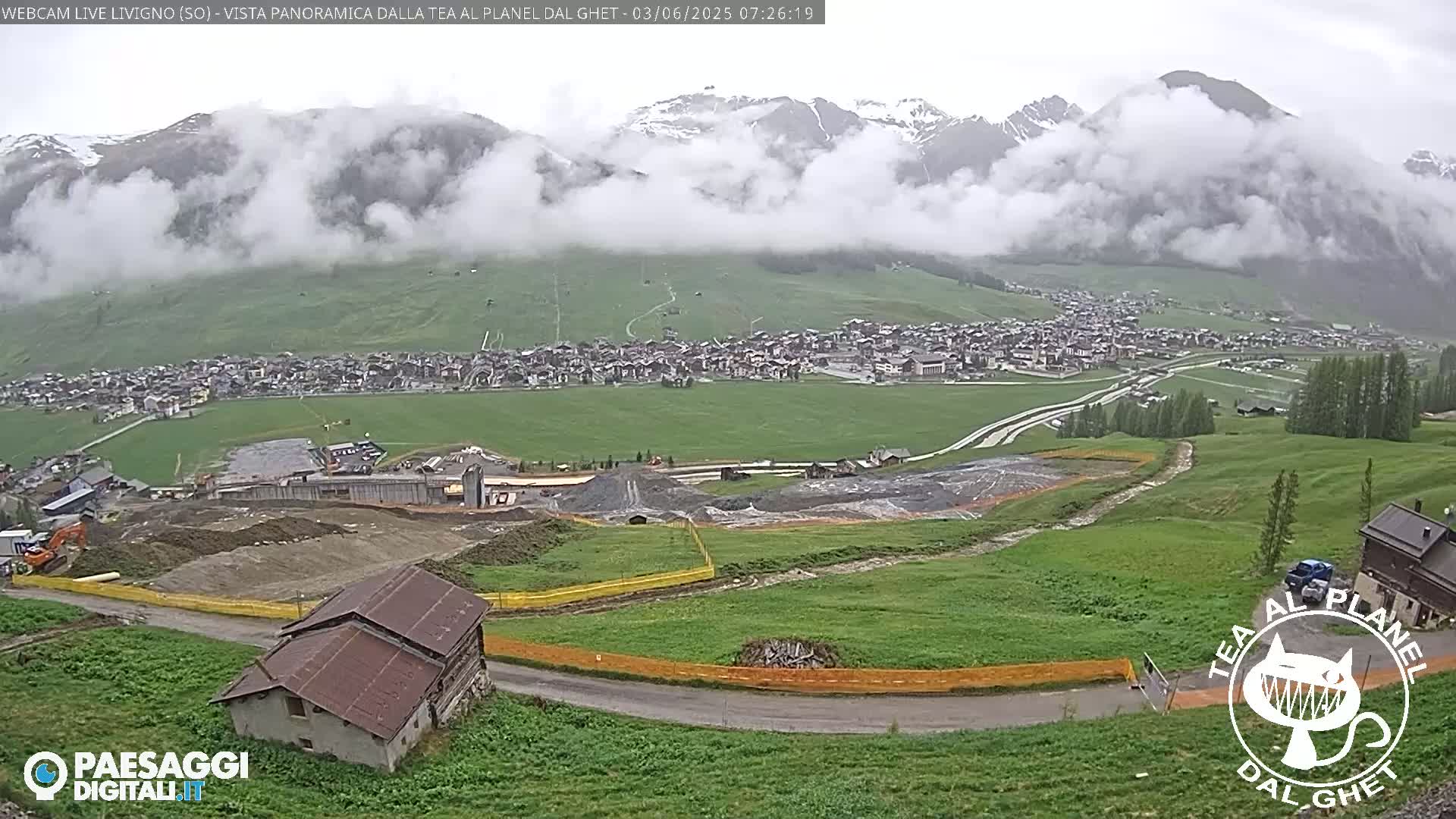 Livigno Ski City Panaromic Live Cam - Sondrio, Lombardy, Italy