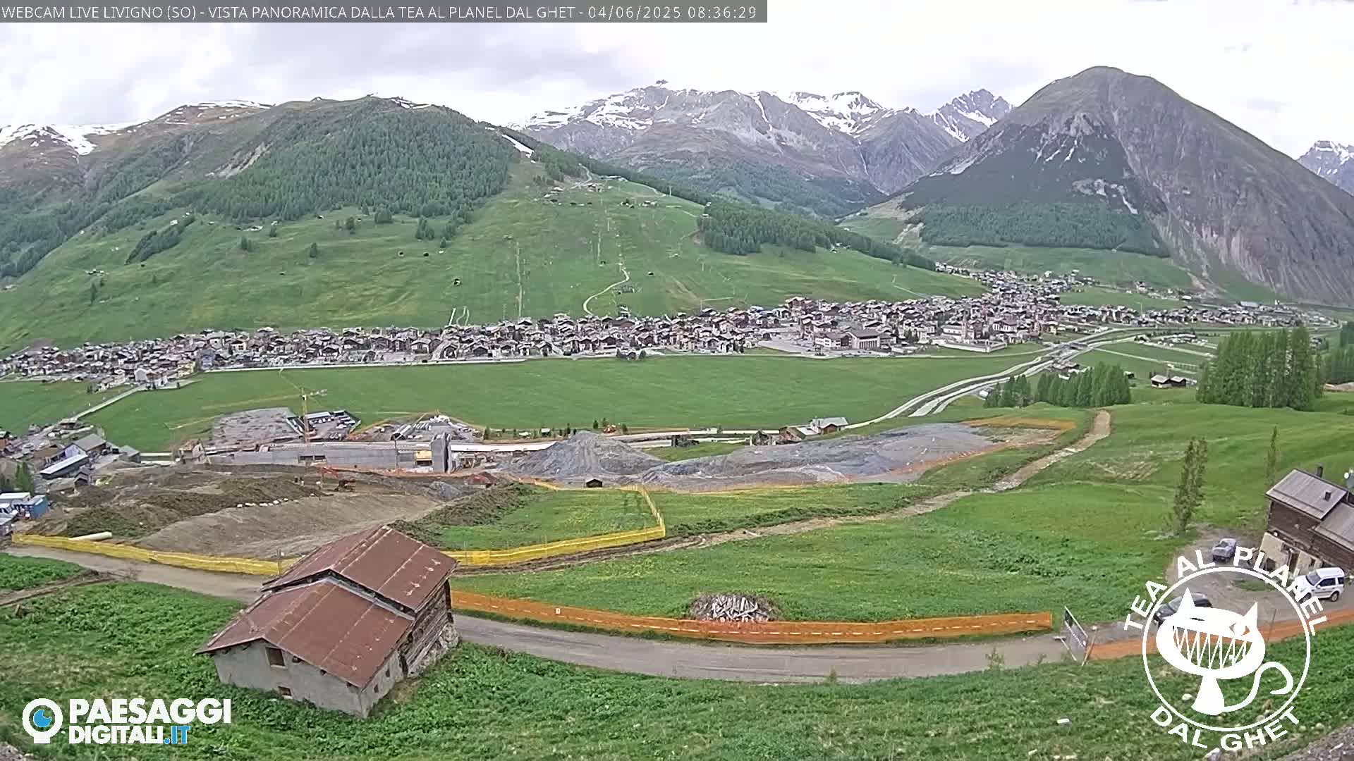 Livigno Ski City Panaromic Live Cam - Sondrio, Lombardy, Italy