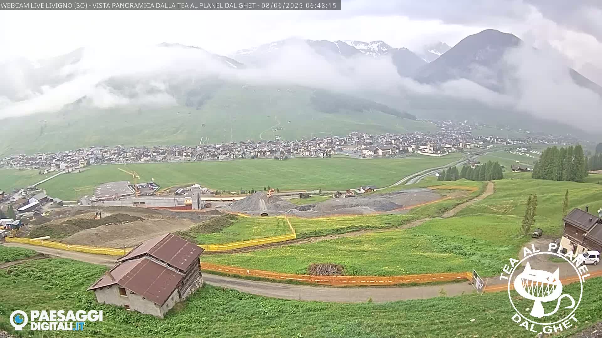 Livigno Ski City Panaromic Live Cam - Sondrio, Lombardy, Italy