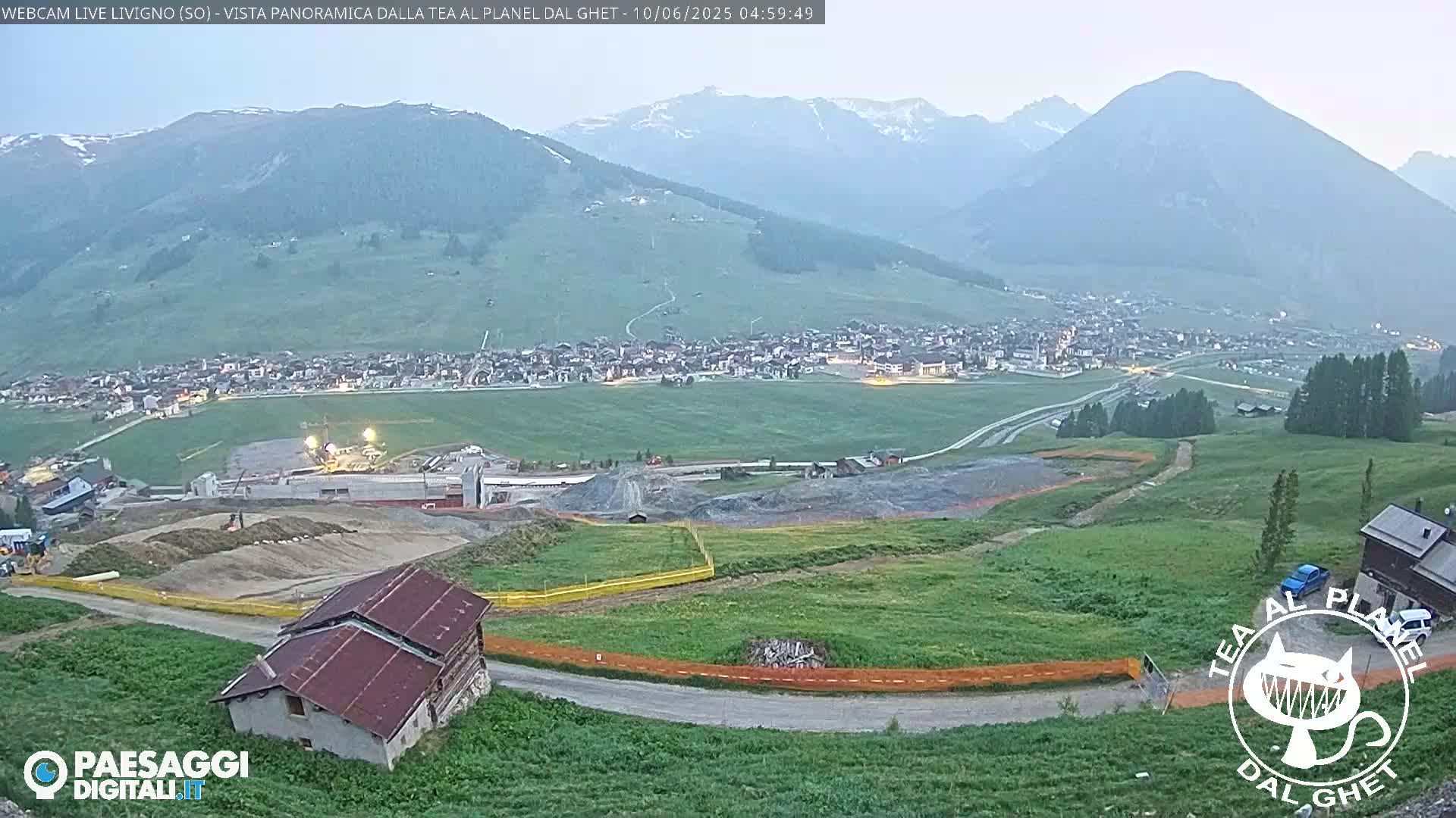Livigno Ski City Panaromic Live Cam - Sondrio, Lombardy, Italy