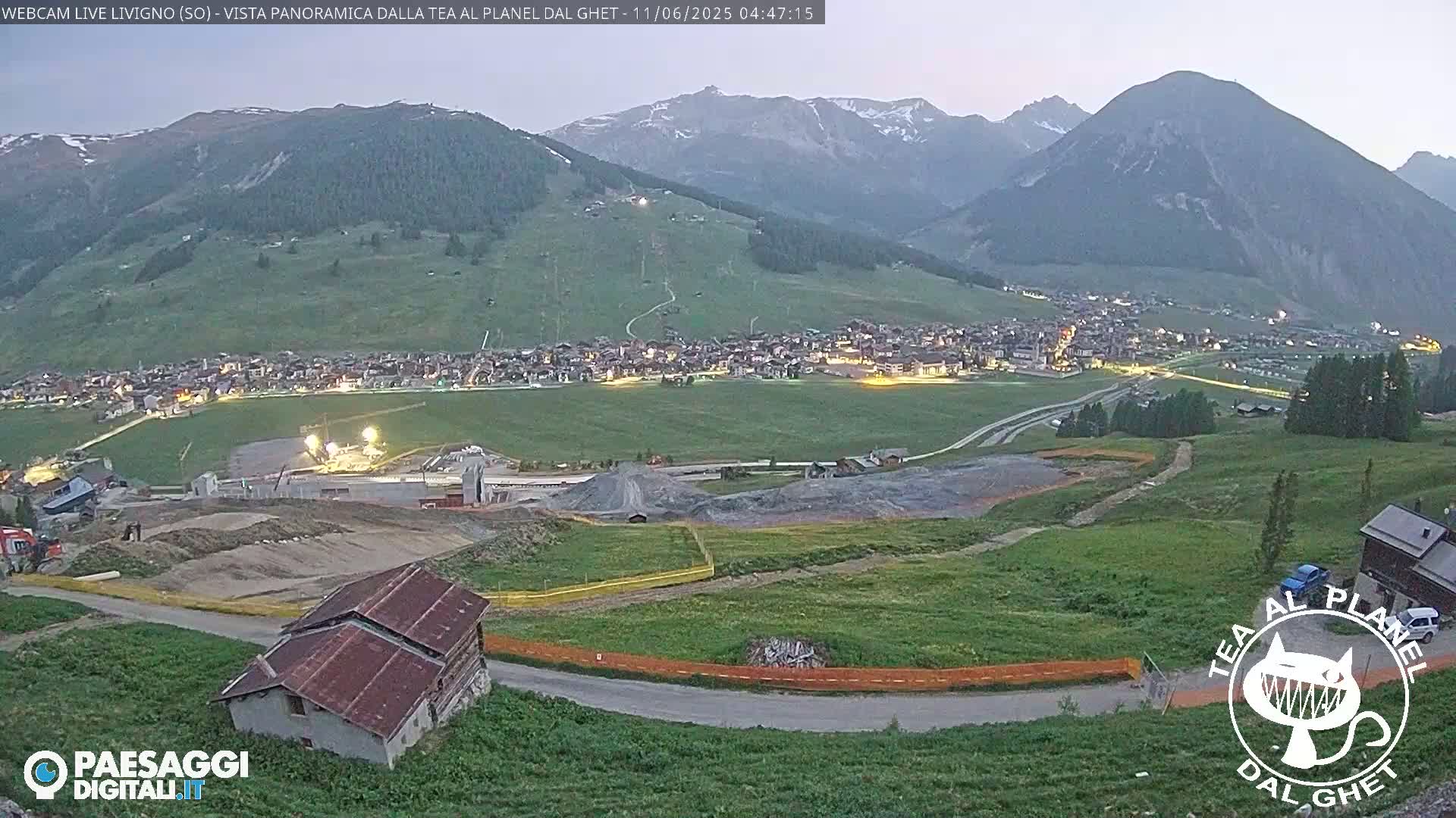Livigno Ski City Panaromic Live Cam - Sondrio, Lombardy, Italy