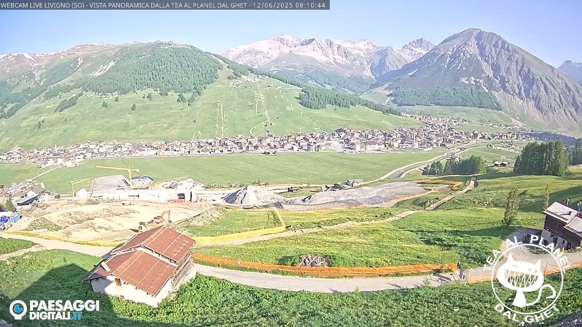 Livigno Ski City Panaromic Live Cam - Sondrio, Lombardy, Italy