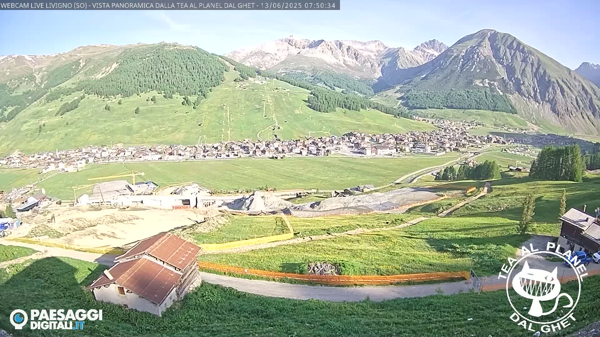 Livigno Ski City Panaromic Live Cam - Sondrio, Lombardy, Italy
