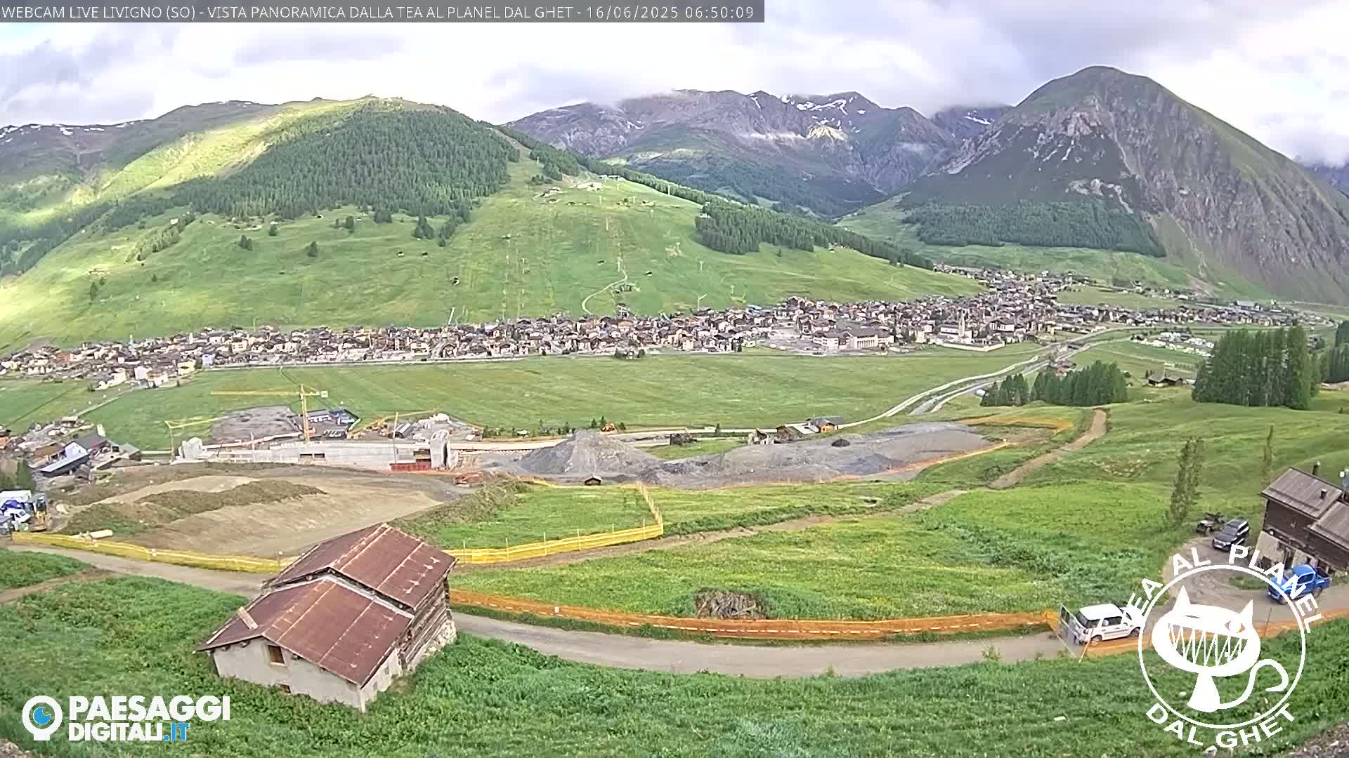Livigno Ski City Panaromic Live Cam - Sondrio, Lombardy, Italy
