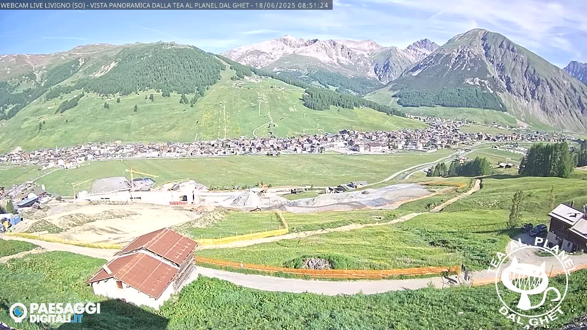 Livigno Ski City Panaromic Live Cam - Sondrio, Lombardy, Italy