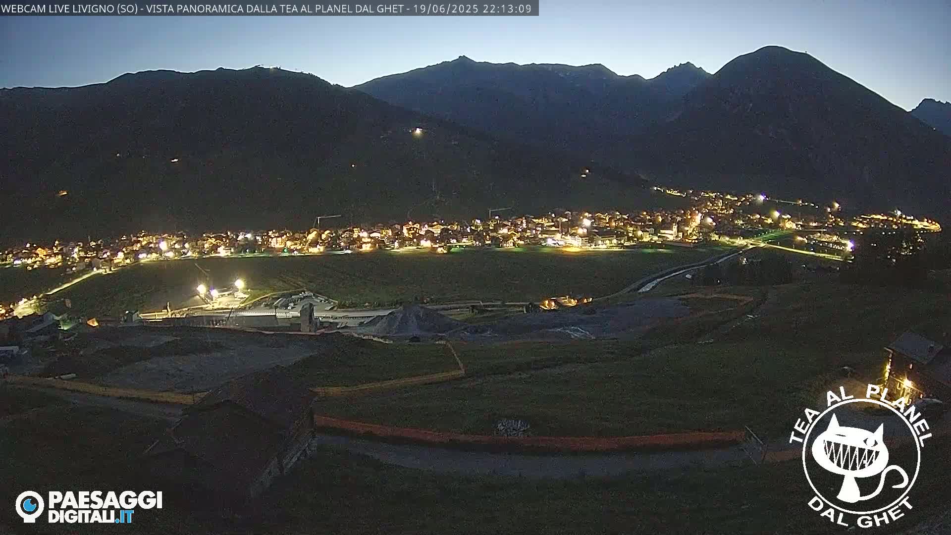 Livigno Ski City Panaromic Live Cam - Sondrio, Lombardy, Italy