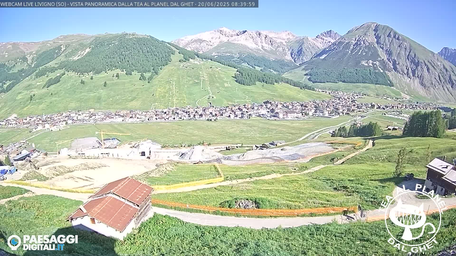 Livigno Ski City Panaromic Live Cam - Sondrio, Lombardy, Italy