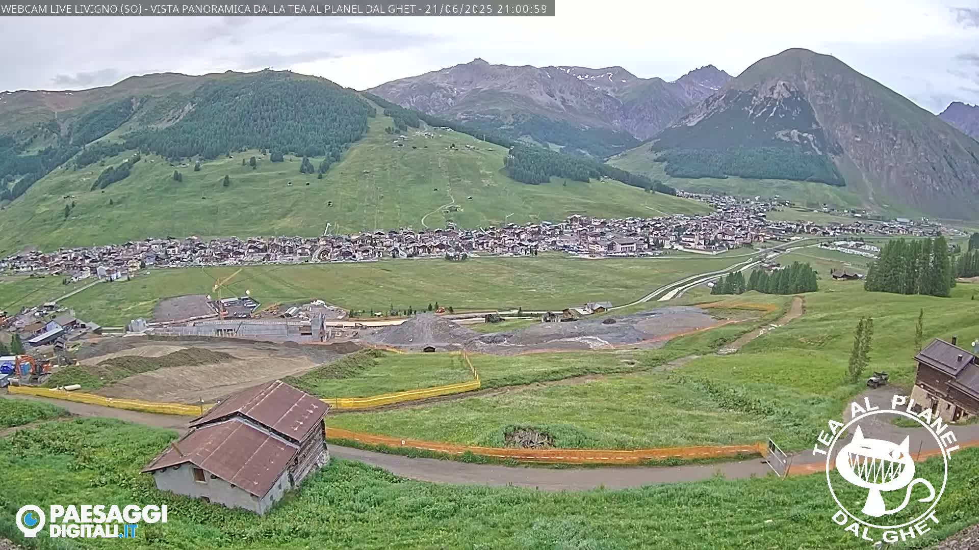 Livigno Ski City Panaromic Live Cam - Sondrio, Lombardy, Italy