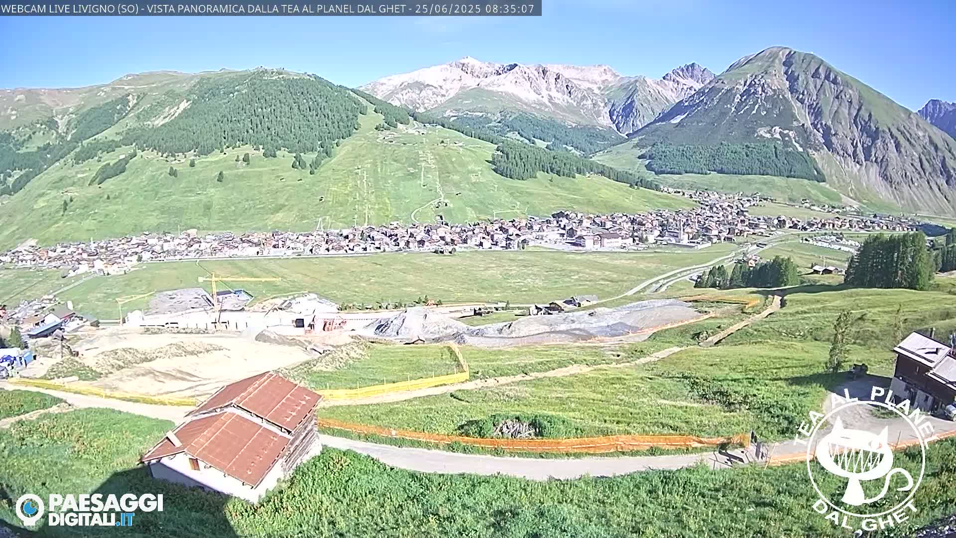 Livigno Ski City Panaromic Live Cam - Sondrio, Lombardy, Italy