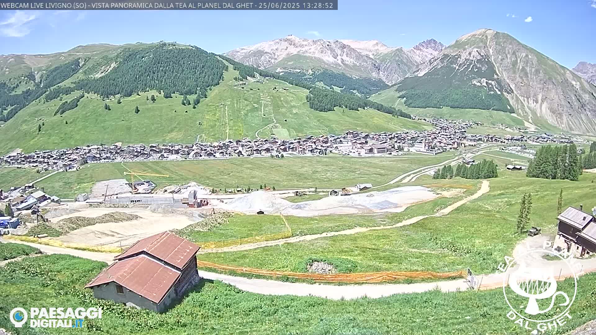 Livigno Ski City Panaromic Live Cam - Sondrio, Lombardy, Italy