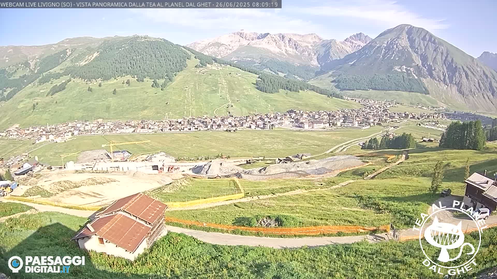 Livigno Ski City Panaromic Live Cam - Sondrio, Lombardy, Italy