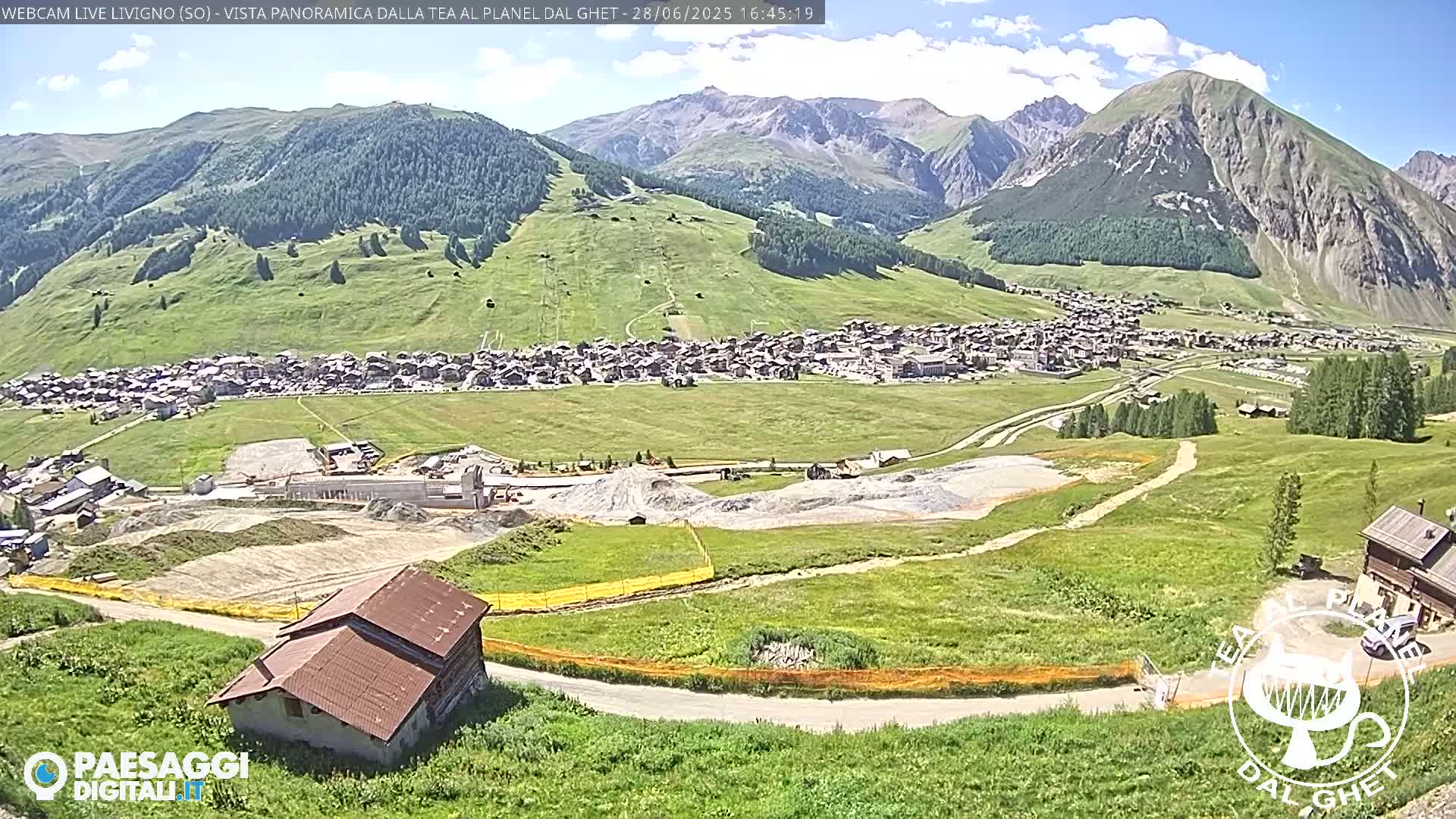Livigno Ski City Panaromic Live Cam - Sondrio, Lombardy, Italy