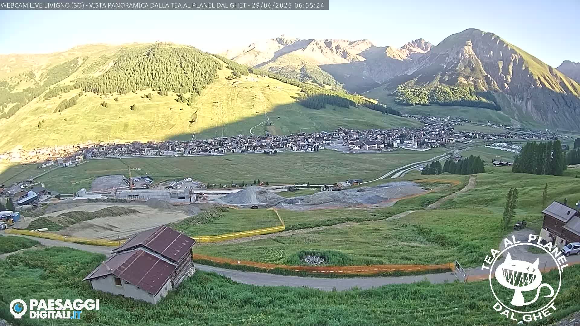 Livigno Ski City Panaromic Live Cam - Sondrio, Lombardy, Italy