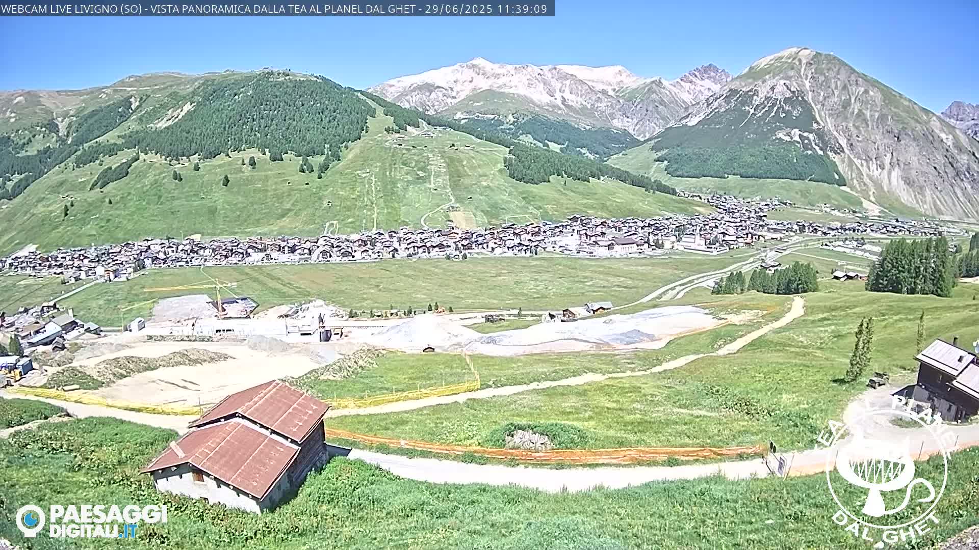 Livigno Ski City Panaromic Live Cam - Sondrio, Lombardy, Italy