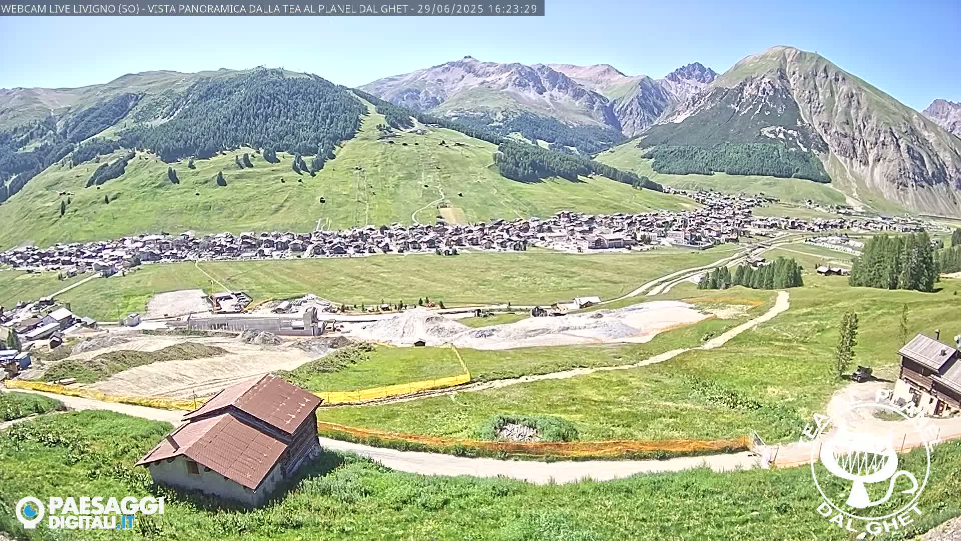 Livigno Ski City Panaromic Live Cam - Sondrio, Lombardy, Italy