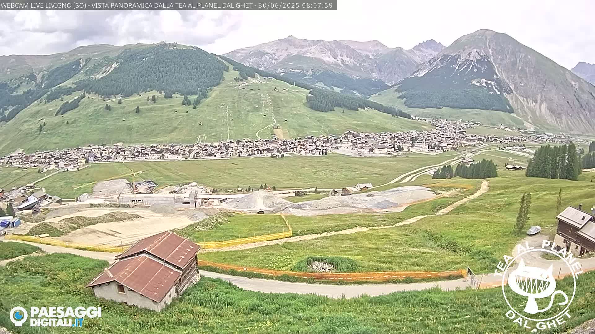 Livigno Ski City Panaromic Live Cam - Sondrio, Lombardy, Italy