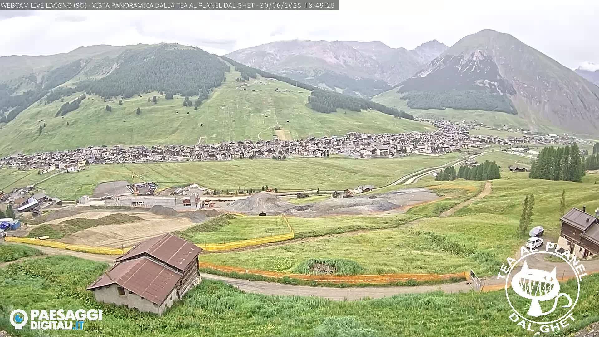 Livigno Ski City Panaromic Live Cam - Sondrio, Lombardy, Italy