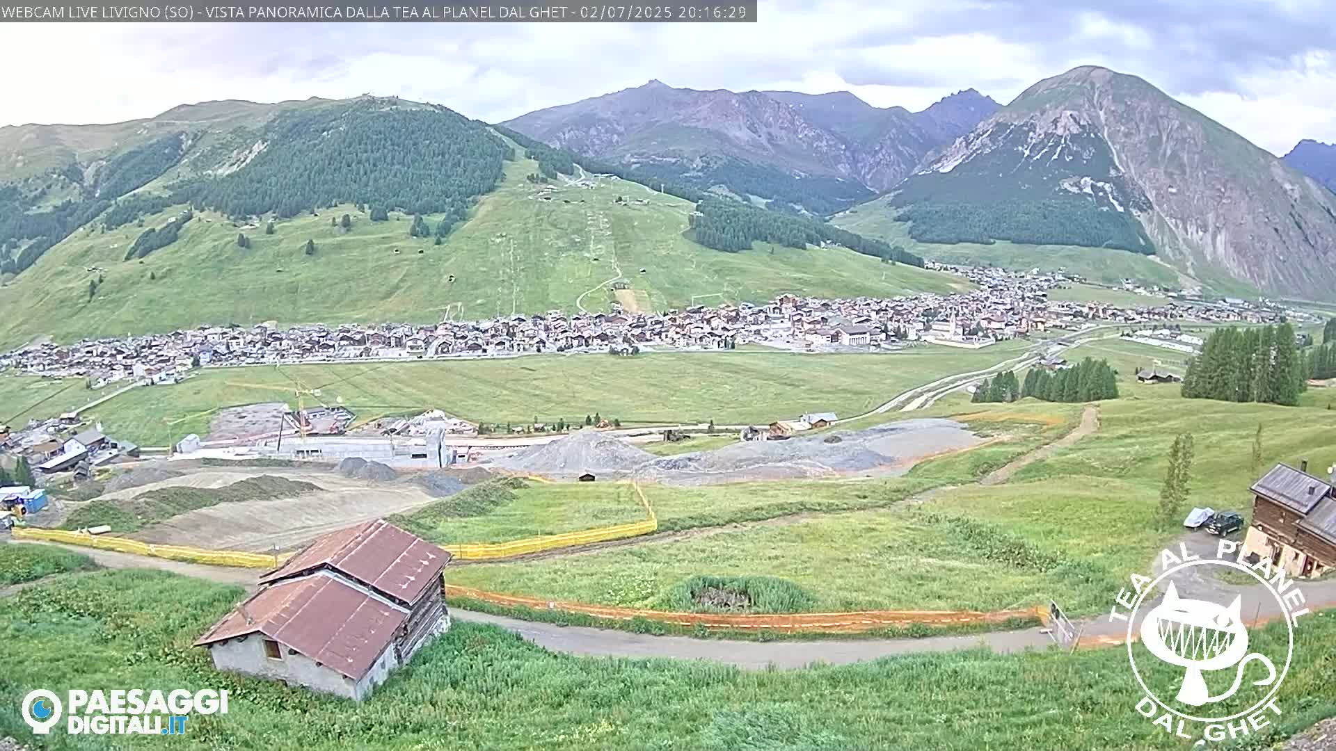 Livigno Ski City Panaromic Live Cam - Sondrio, Lombardy, Italy
