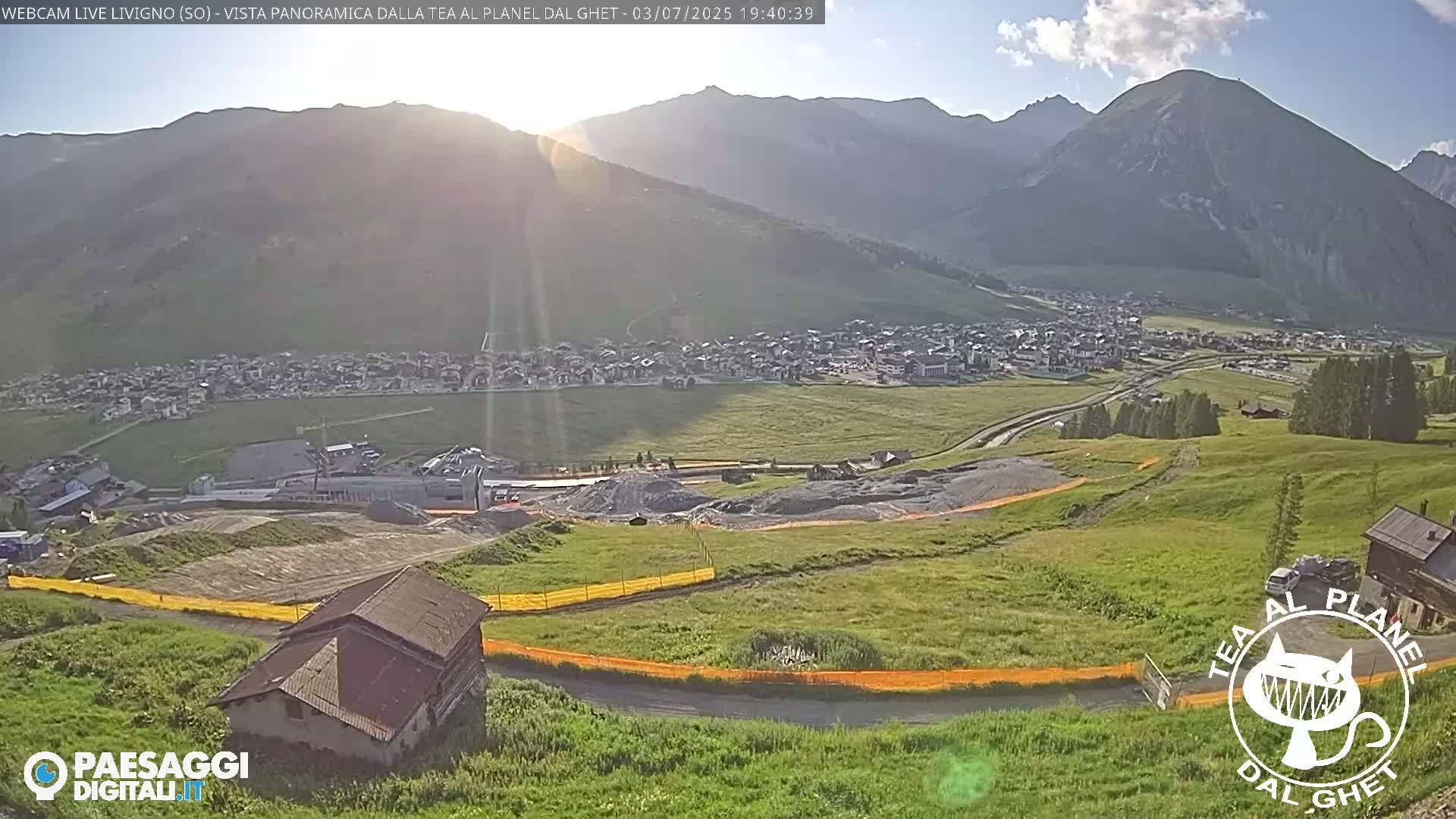 Livigno Ski City Panaromic Live Cam - Sondrio, Lombardy, Italy