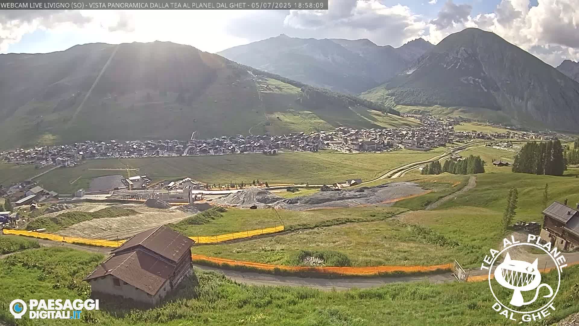 Livigno Ski City Panaromic Live Cam - Sondrio, Lombardy, Italy