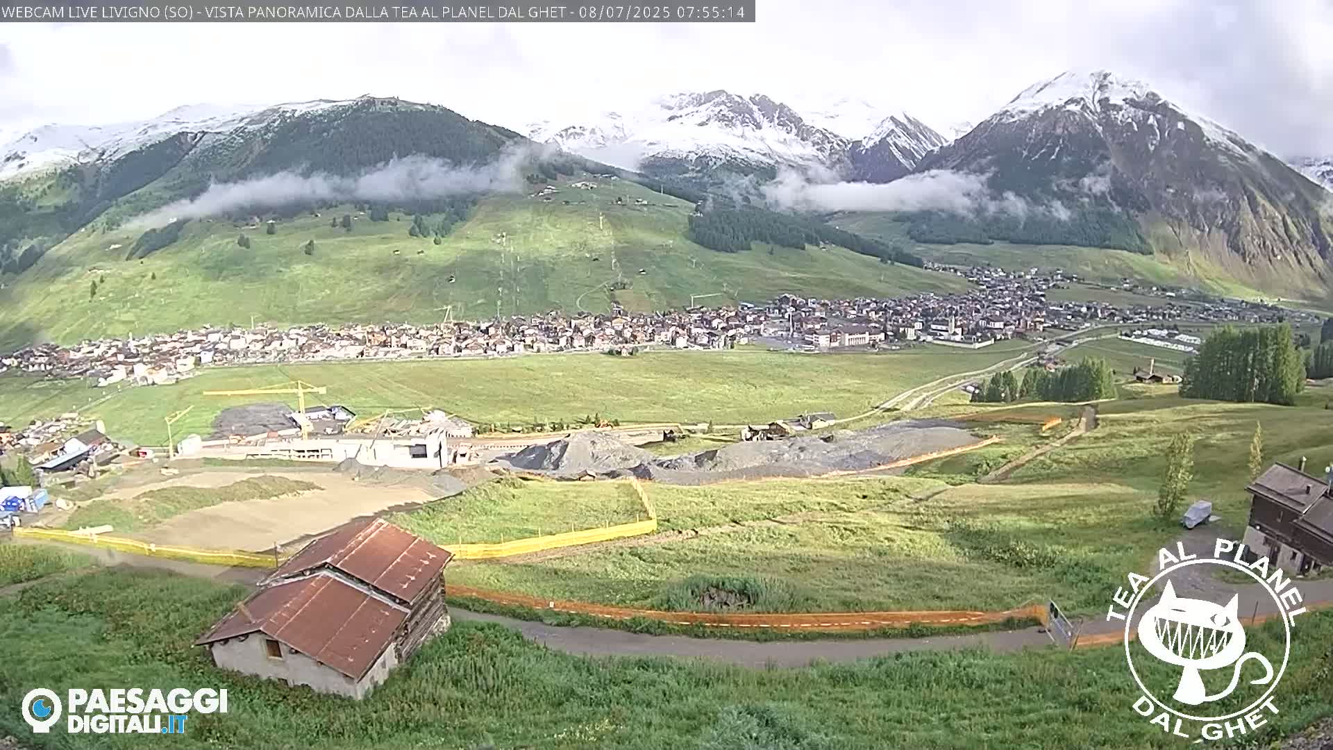 Livigno Ski City Panaromic Live Cam - Sondrio, Lombardy, Italy