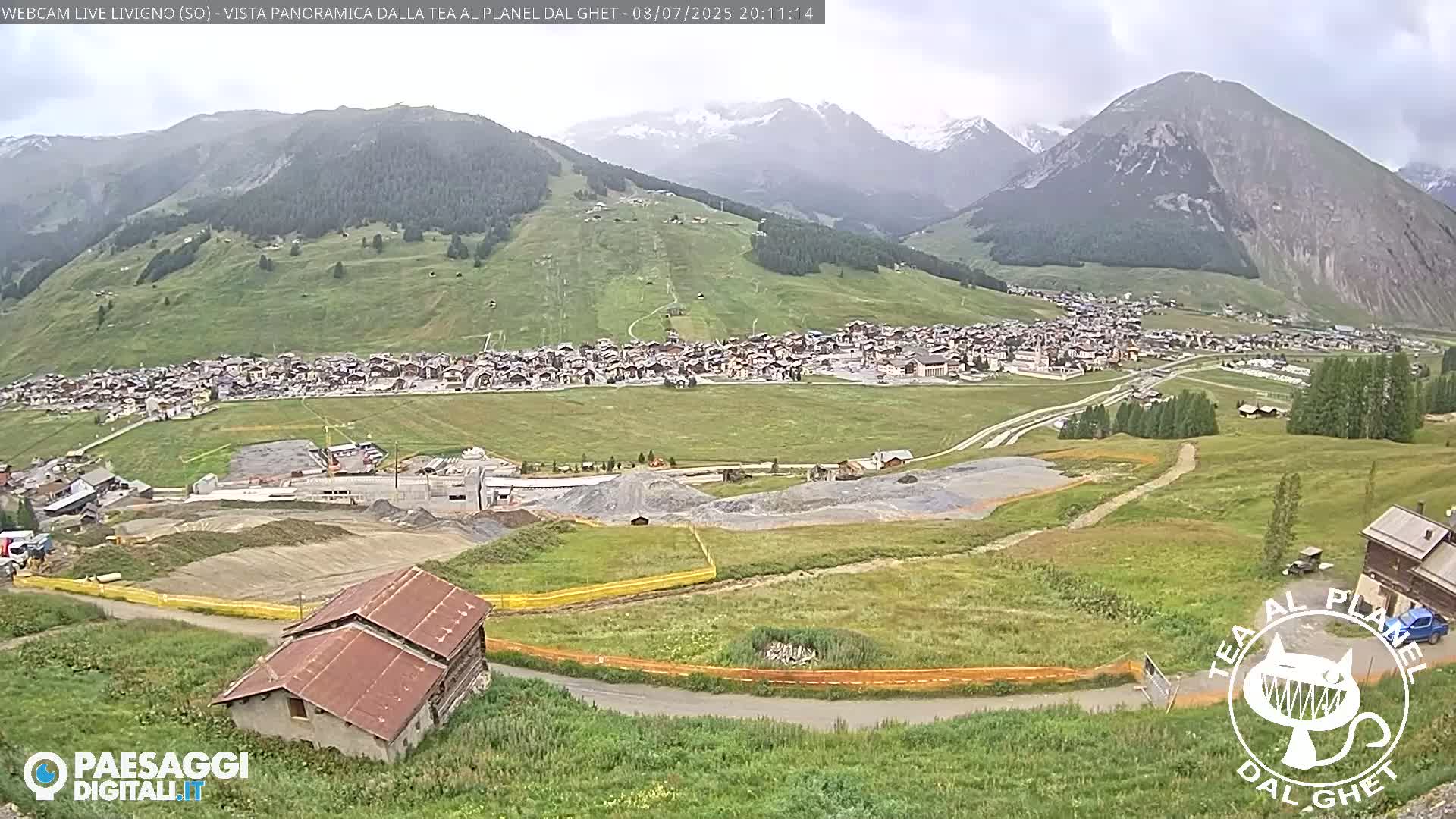 Livigno Ski City Panaromic Live Cam - Sondrio, Lombardy, Italy