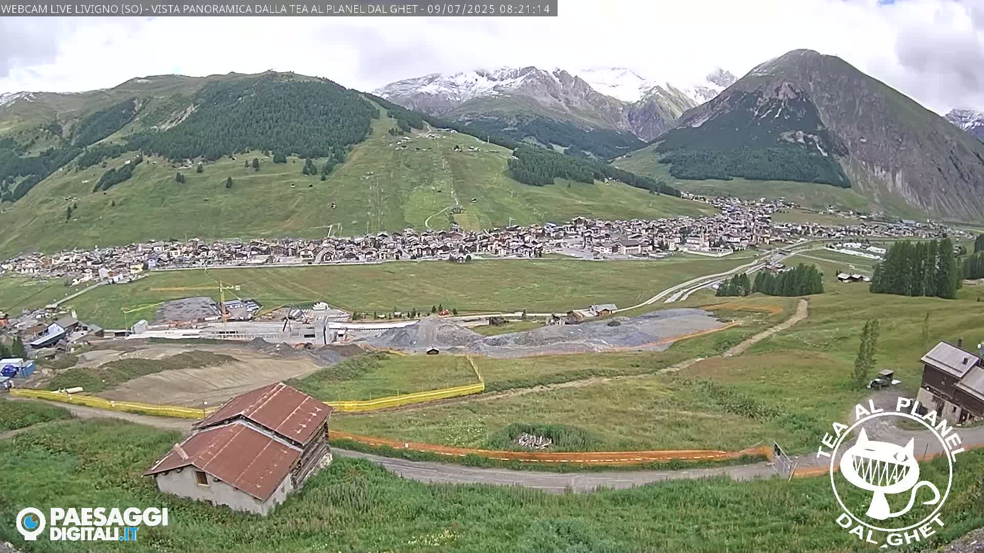 Livigno Ski City Panaromic Live Cam - Sondrio, Lombardy, Italy