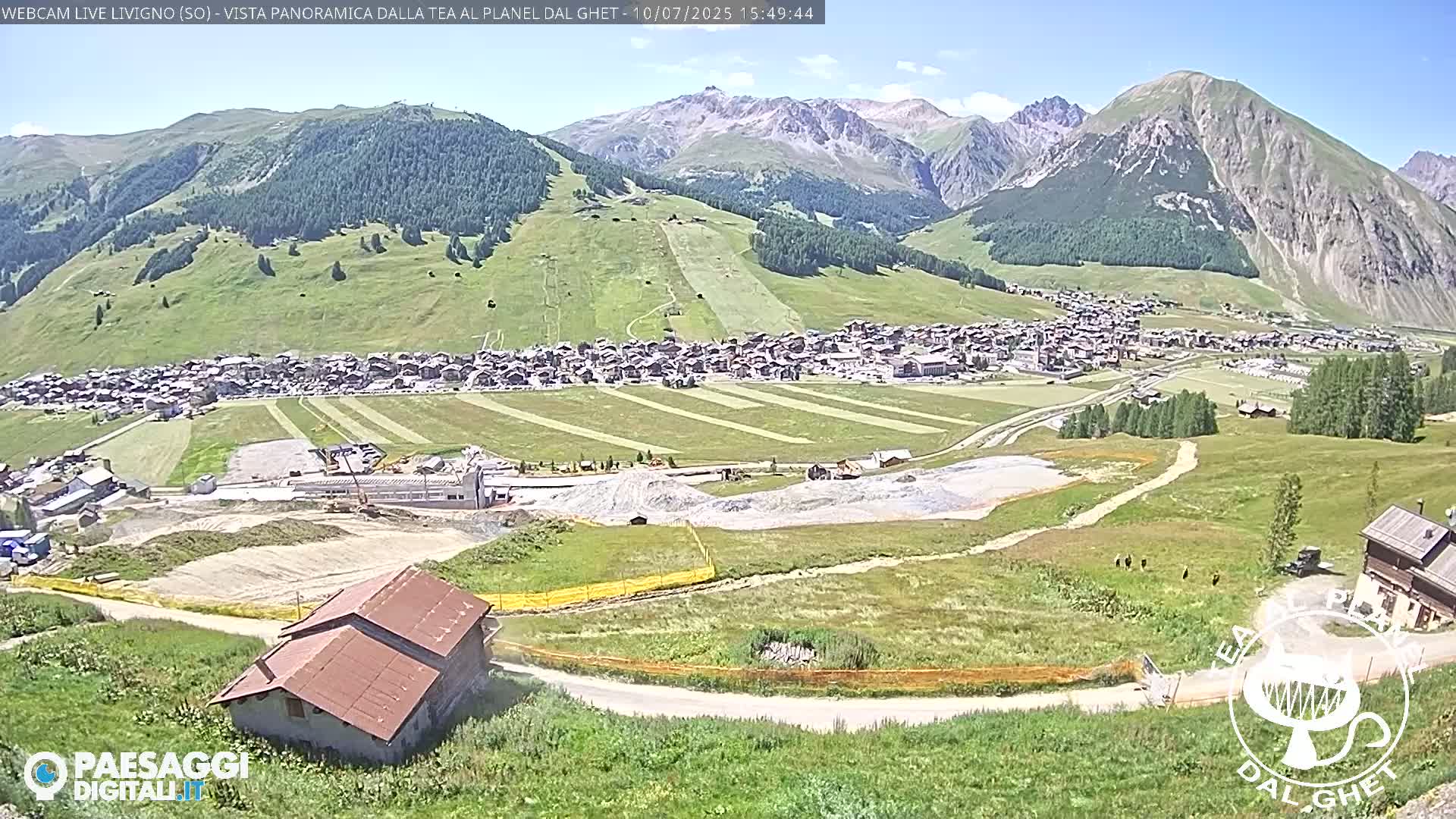 Livigno Ski City Panaromic Live Cam - Sondrio, Lombardy, Italy