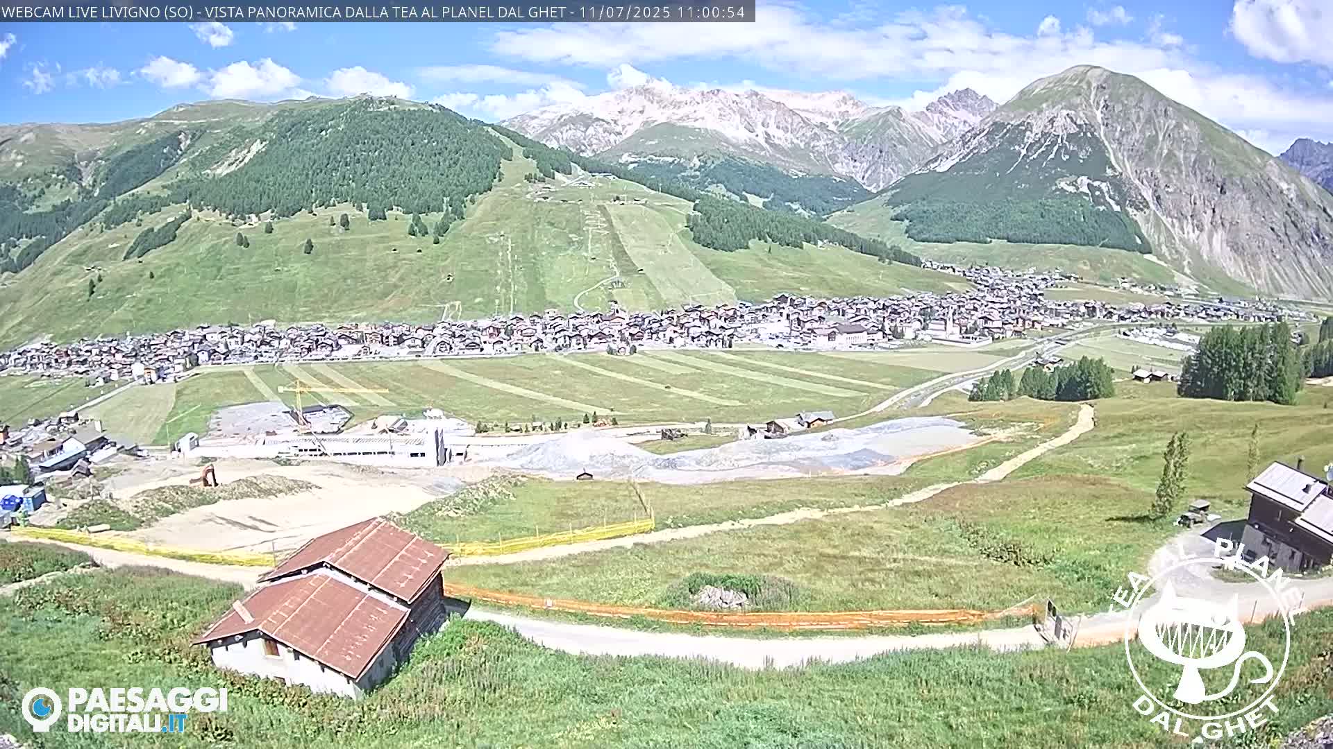 Livigno Ski City Panaromic Live Cam - Sondrio, Lombardy, Italy