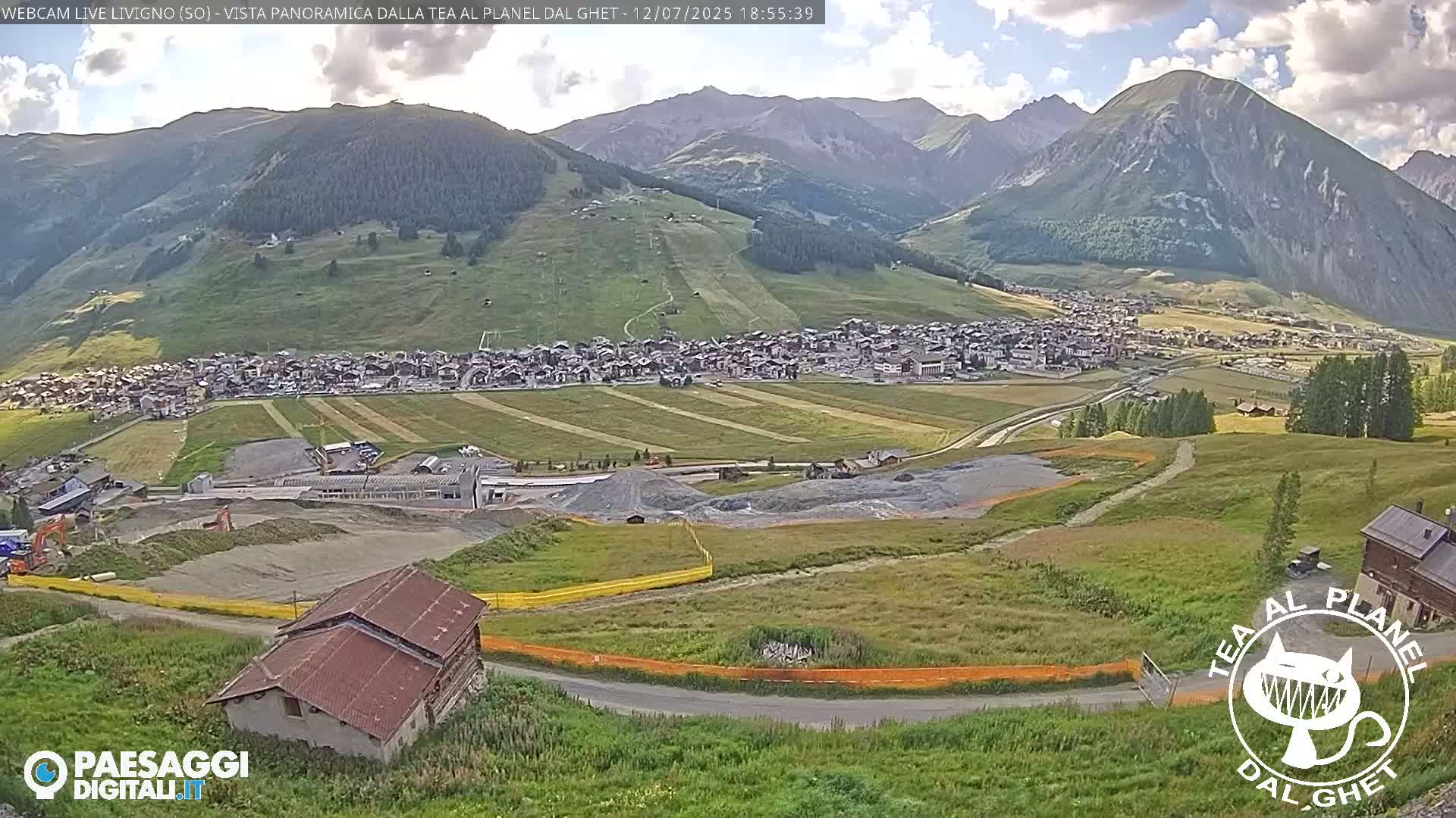 Livigno Ski City Panaromic Live Cam - Sondrio, Lombardy, Italy
