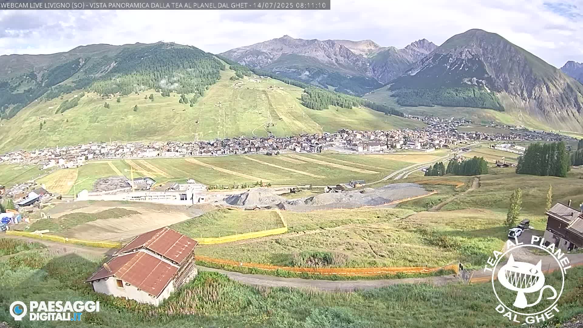 Livigno Ski City Panaromic Live Cam - Sondrio, Lombardy, Italy