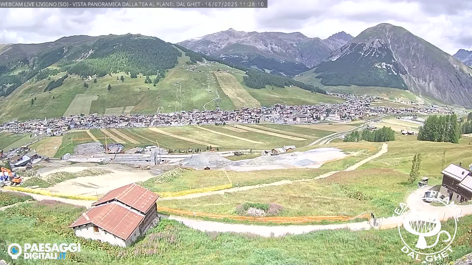 Livigno Ski City Panaromic Live Cam - Sondrio, Lombardy, Italy