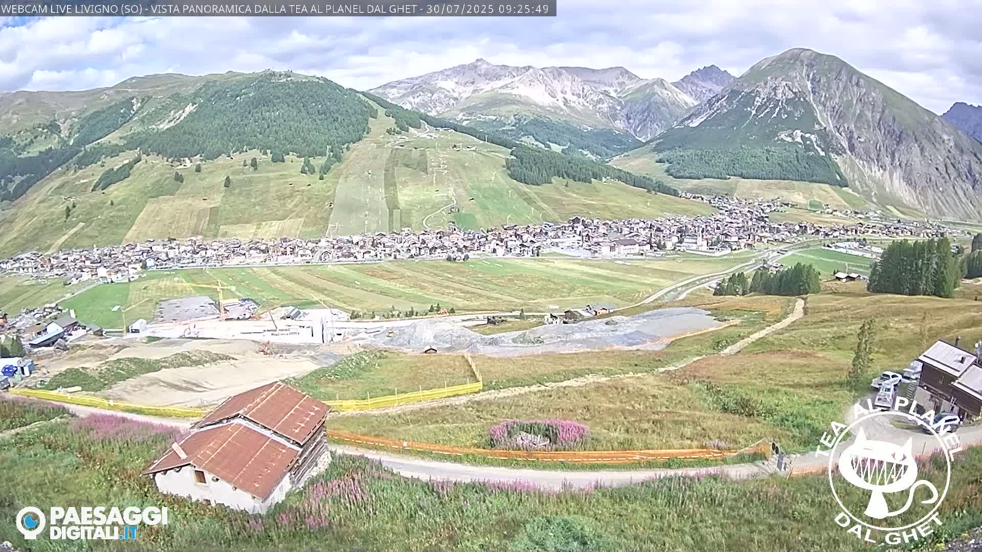 Livigno Ski City Panaromic Live Cam - Sondrio, Lombardy, Italy