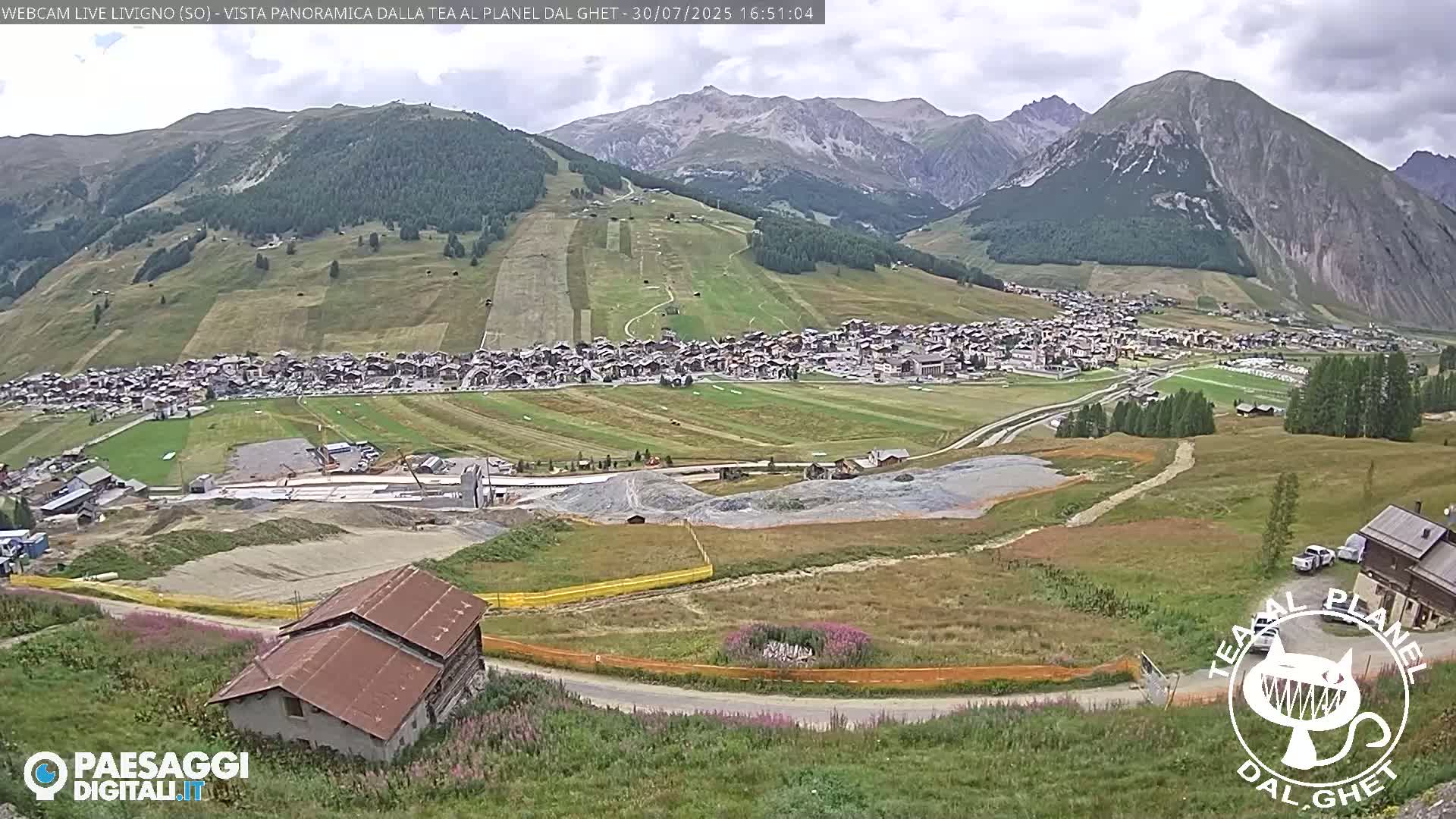 Livigno Ski City Panaromic Live Cam - Sondrio, Lombardy, Italy