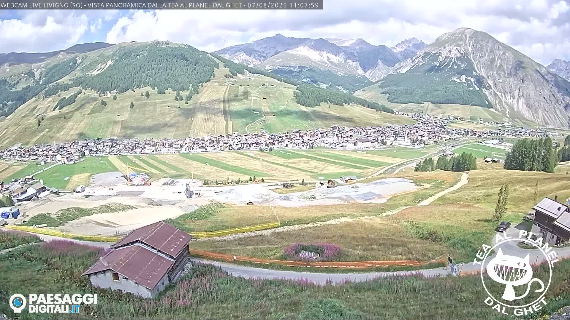 Livigno Ski City Panaromic Live Cam - Sondrio, Lombardy, Italy