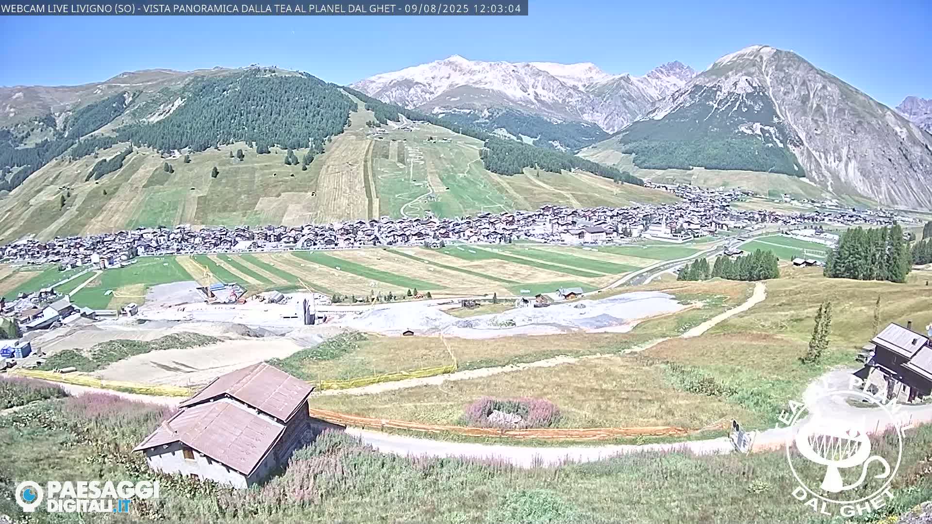 Livigno Ski City Panaromic Live Cam - Sondrio, Lombardy, Italy