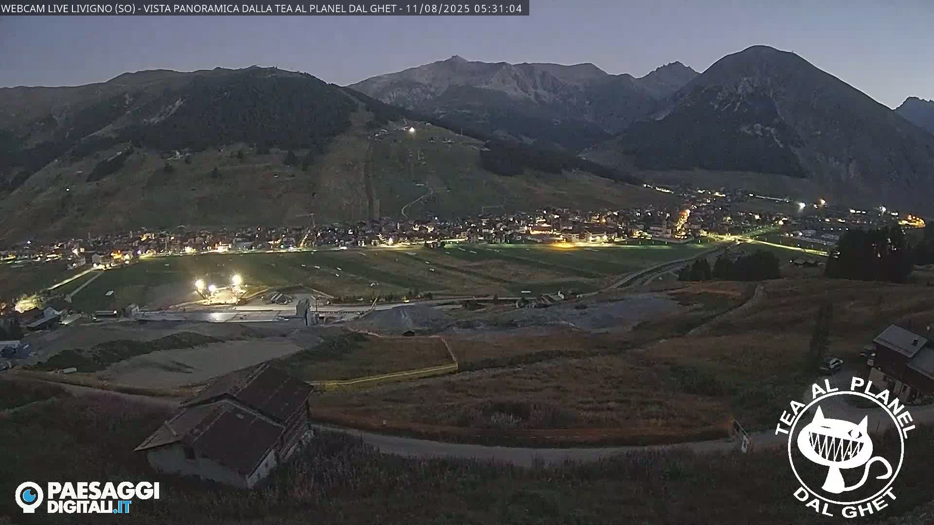 Livigno Ski City Panaromic Live Cam - Sondrio, Lombardy, Italy