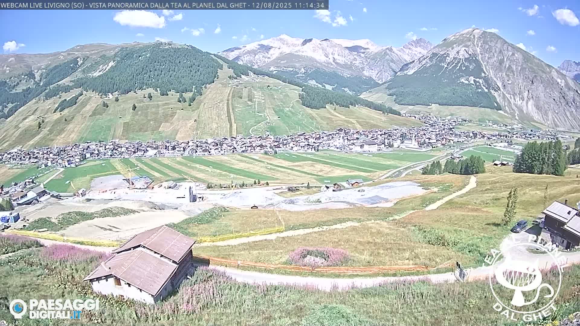 Livigno Ski City Panaromic Live Cam - Sondrio, Lombardy, Italy