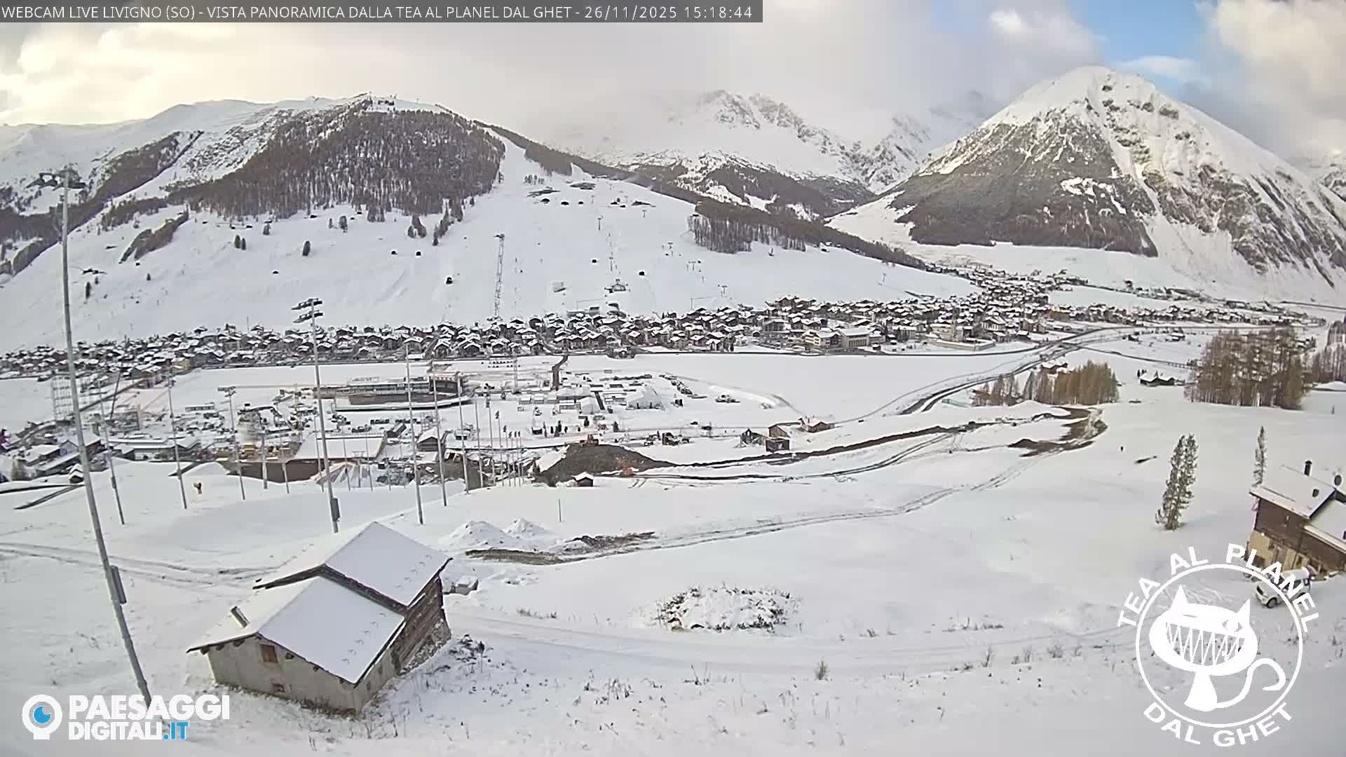 Livigno Ski City Panaromic Live Cam - Sondrio, Lombardy, Italy