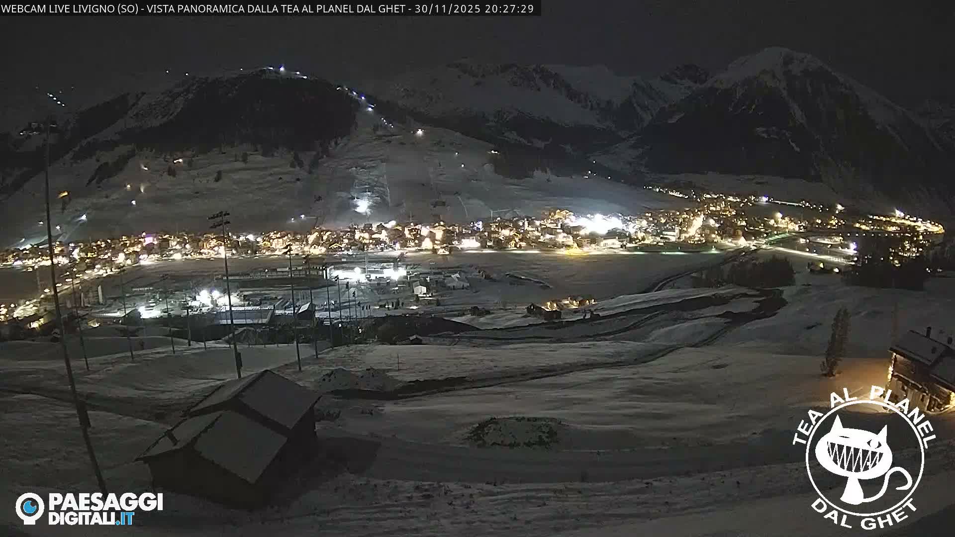 Livigno Ski City Panaromic Live Cam - Sondrio, Lombardy, Italy