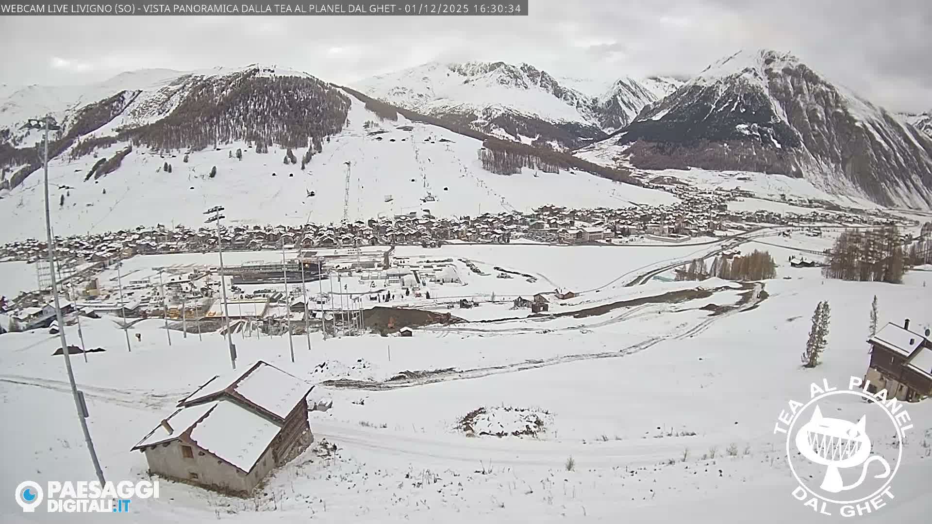 Livigno Ski City Panaromic Live Cam - Sondrio, Lombardy, Italy