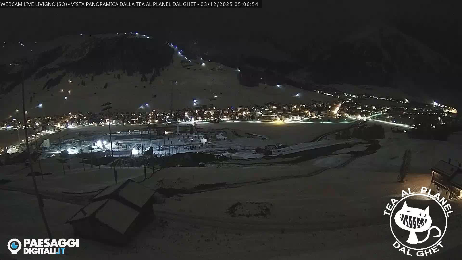 Livigno Ski City Panaromic Live Cam - Sondrio, Lombardy, Italy
